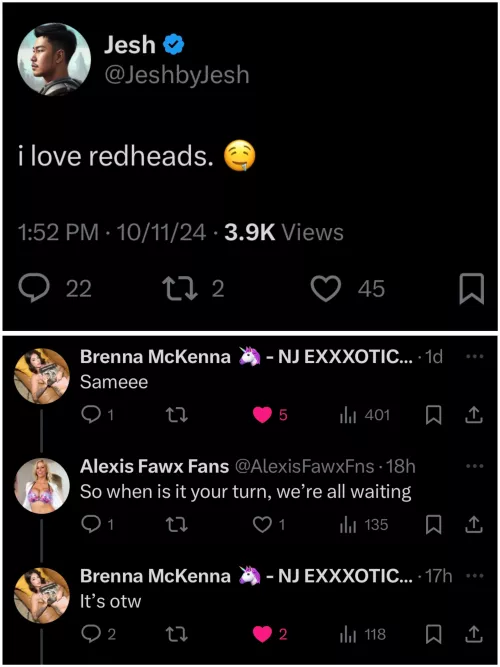 Scene with Brenna McKenna on the horizon! 