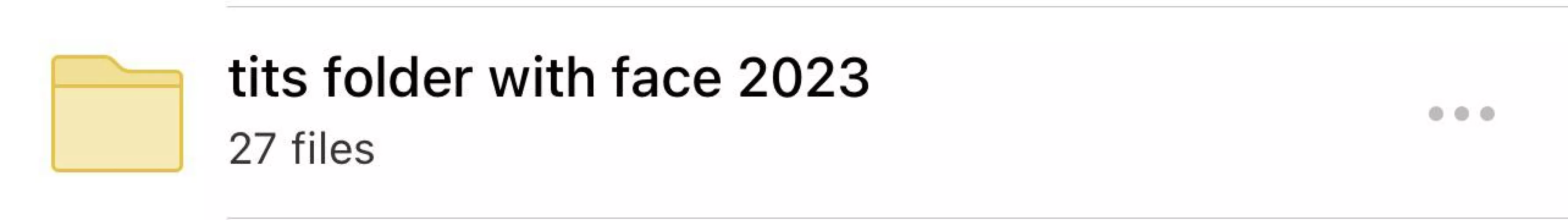 Selling my updated 2023 tits with face folder! Dm me to purchase x (all brand new content) x