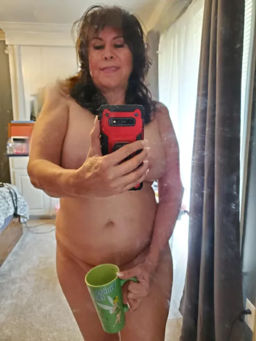 Sharing a cup of coffee with you. [wpc]