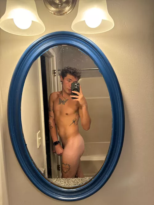 Should I show off my hot twink cock? (26)