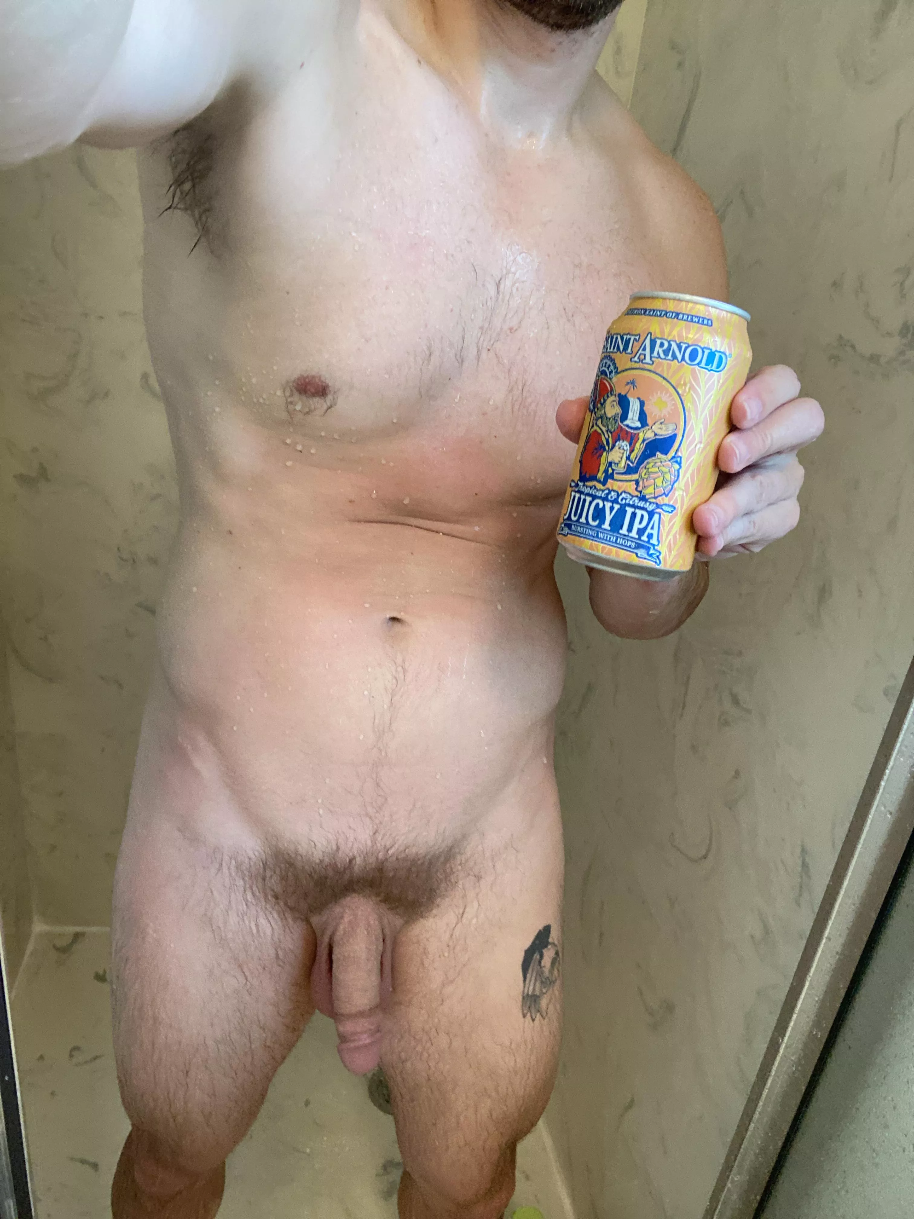 Shower beer 🍻 
