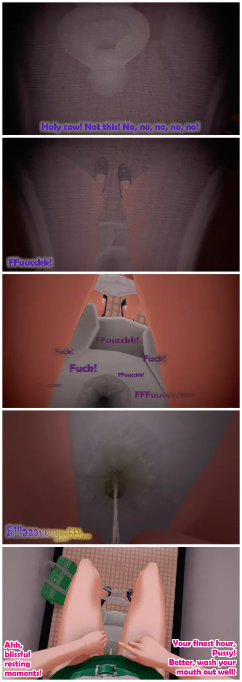 Slice of life - 02 [Pussy TF - POV] 