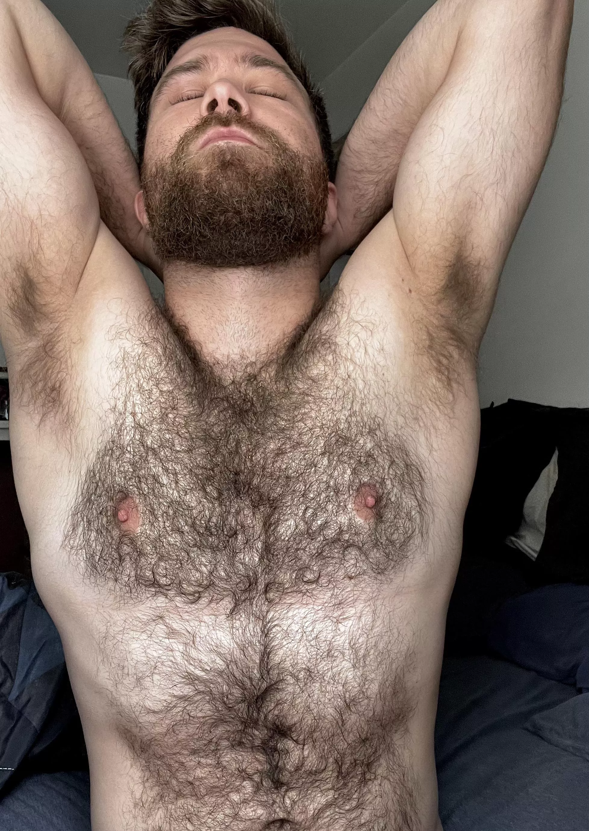 sniff them while I do my morning stretches ?