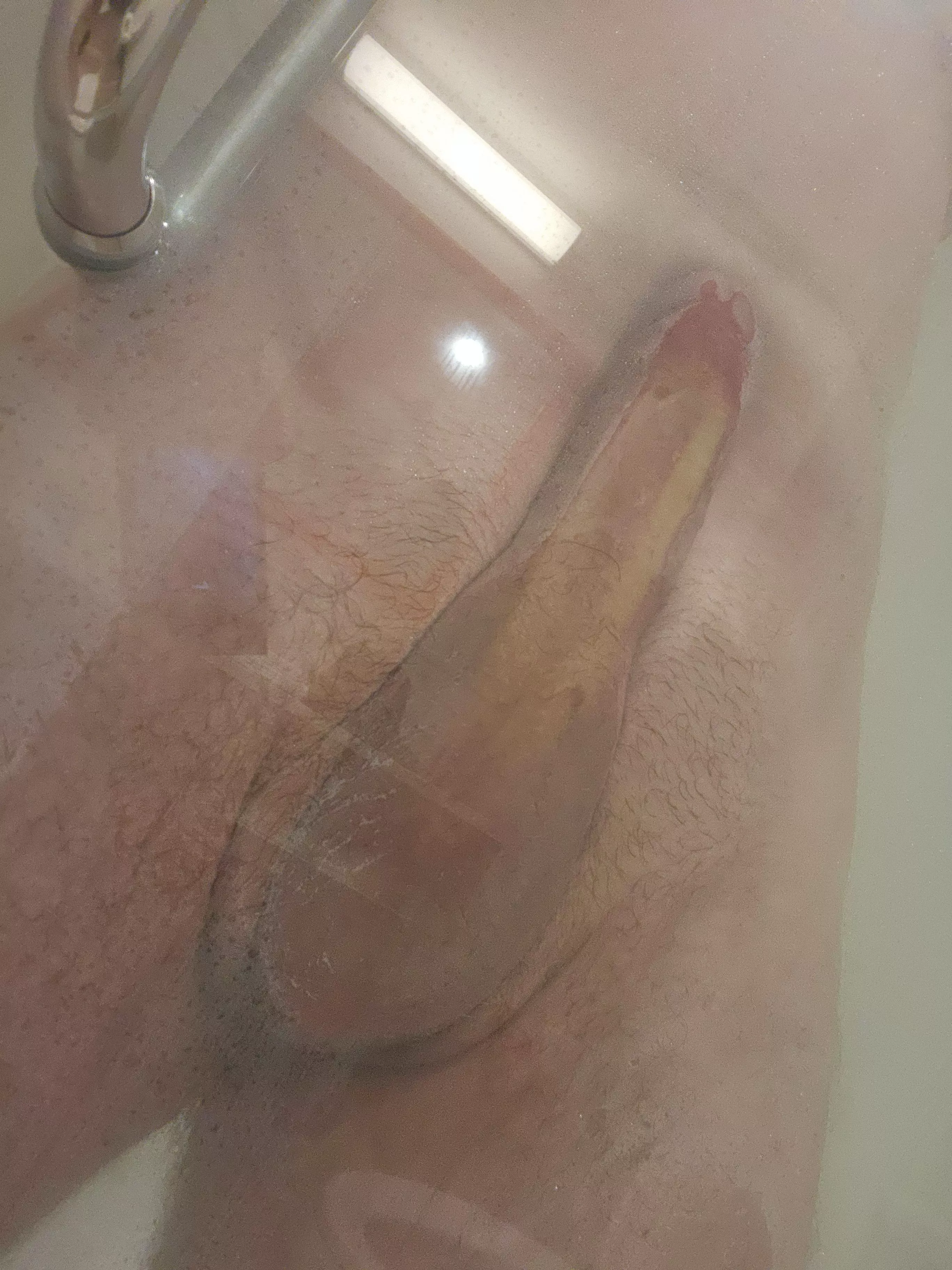 Squished shower meat