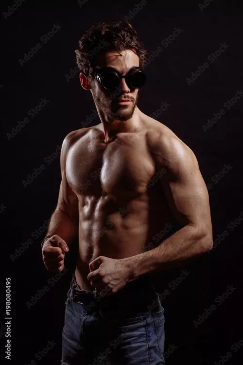 Straight Dad possession plot. A ghost always wanted to have a family of his own and here he saw a strong man with a great body and a beautiful wife so why not become the new dad?