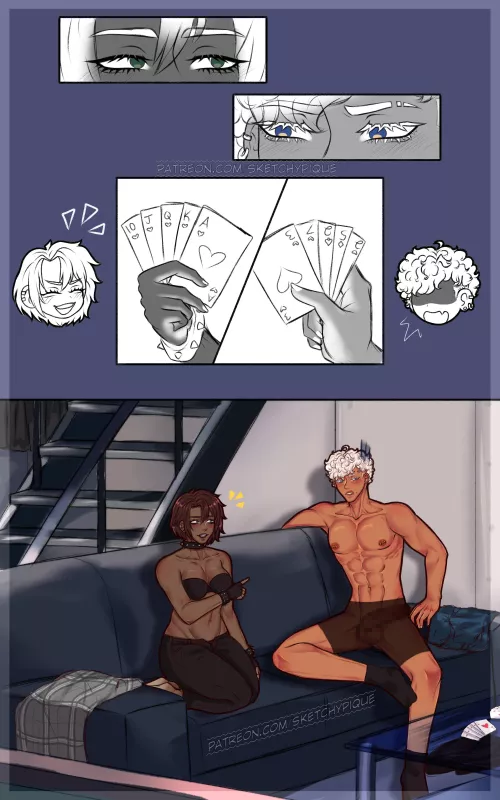 Strip Poker (Request)