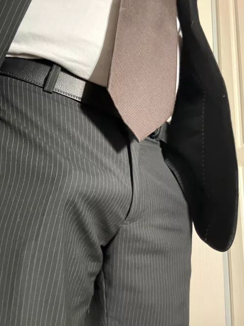 Suited bulge