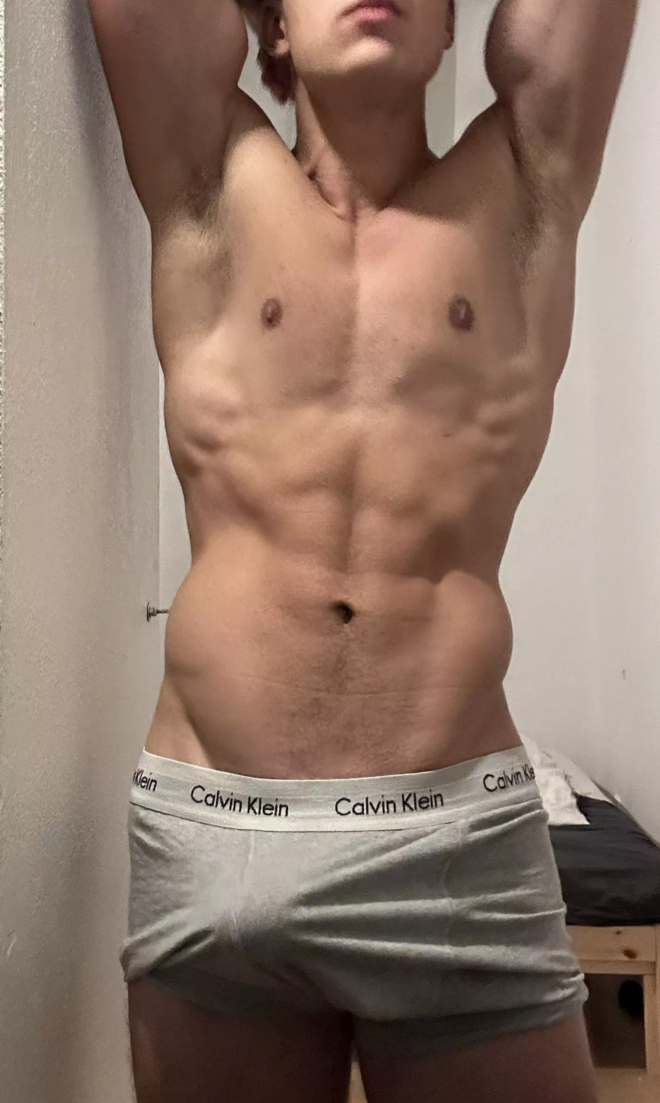 Testing the stretch on these boxers 