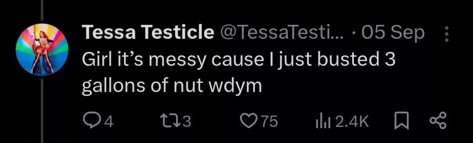 That tweet is wild 😭