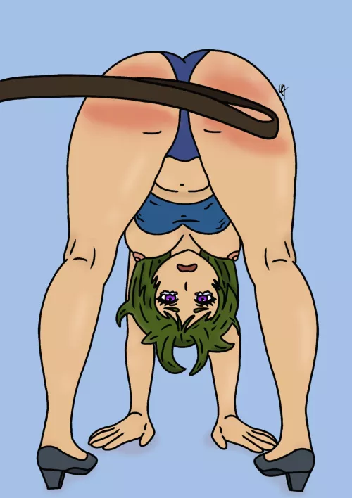 The belt fixes everything (art by me) 