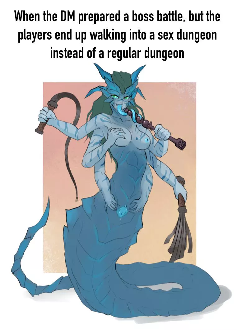 The boss of a different kind of dungeon