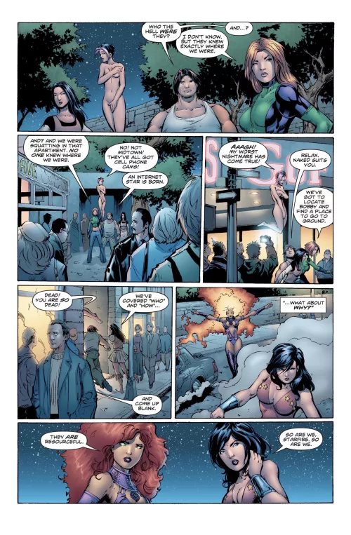 The Last Page from Freefall’s Free Run in [DC/Wildstorm: Dreamwar, 2007, #2]