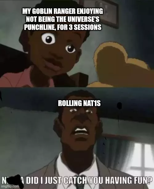 The Universe just HATES him