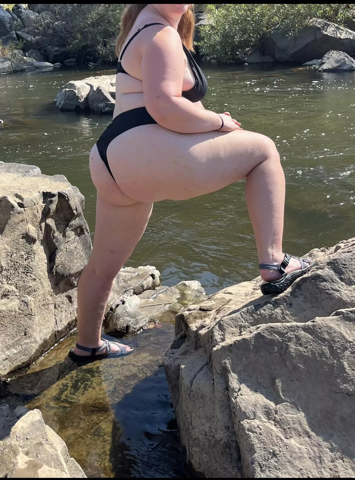 Thick but not afraid to show it off