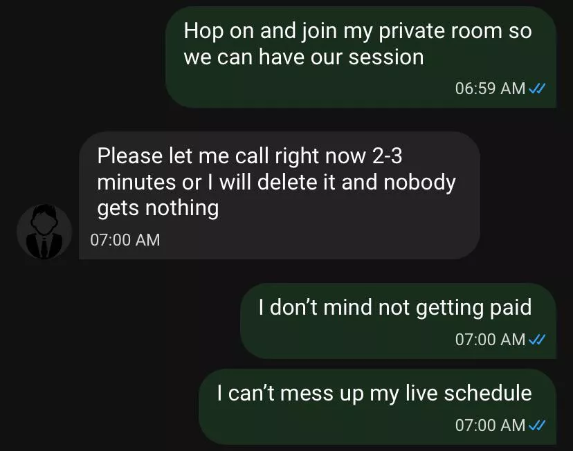 this man ain’t EVERRRRR lolligag on scheduling for a whole 24 almost 36hrs to finally switch to LoyalFans and say THIS😂😭