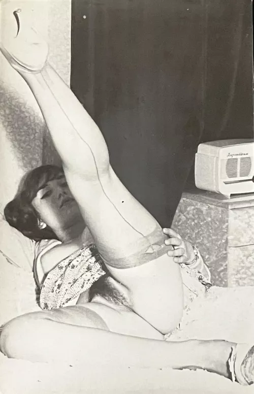 Those stockings and that bush