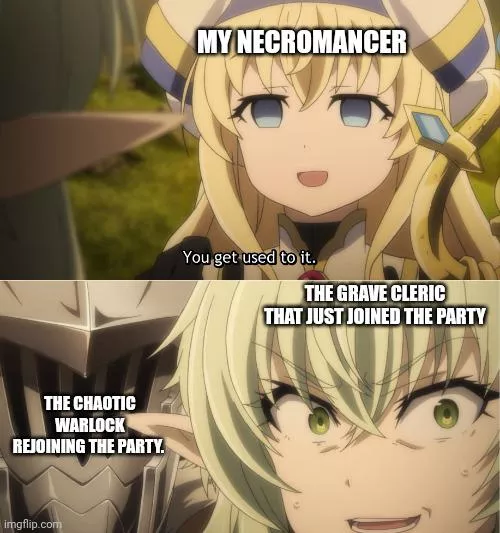 Today's session is a trial by fire for the new guy