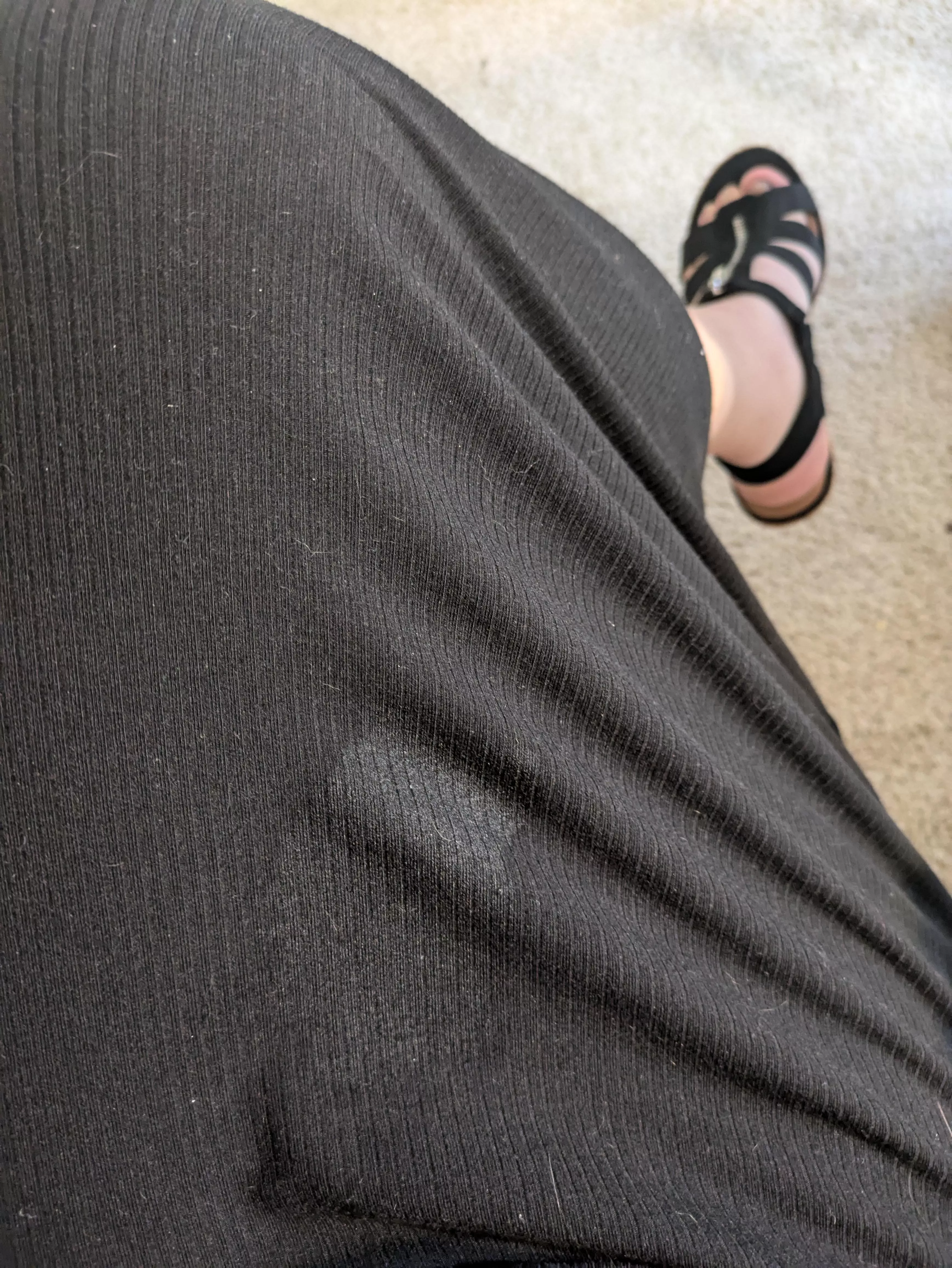 Trying not to have an accident while I'm working from home