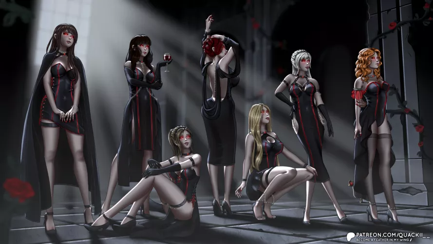 Vampire Ladies | Fanart