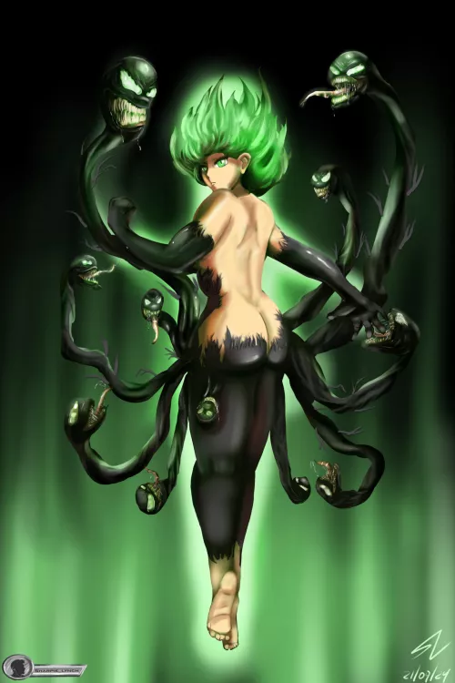 Venomized Tatsumaki (By me)
