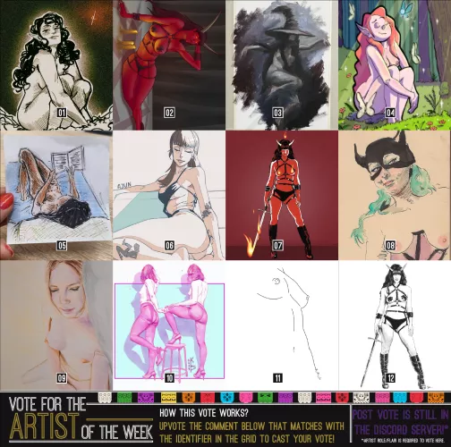 ¡¡Vote for the Artwork & Post of the week!!