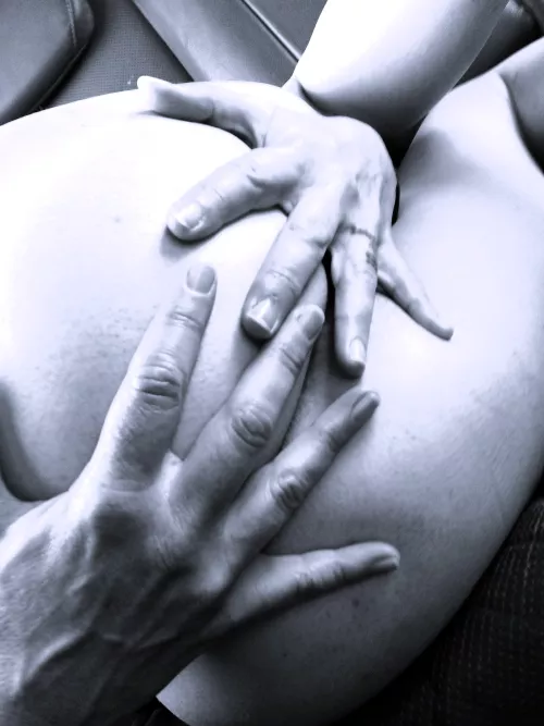 wandering hands in a car