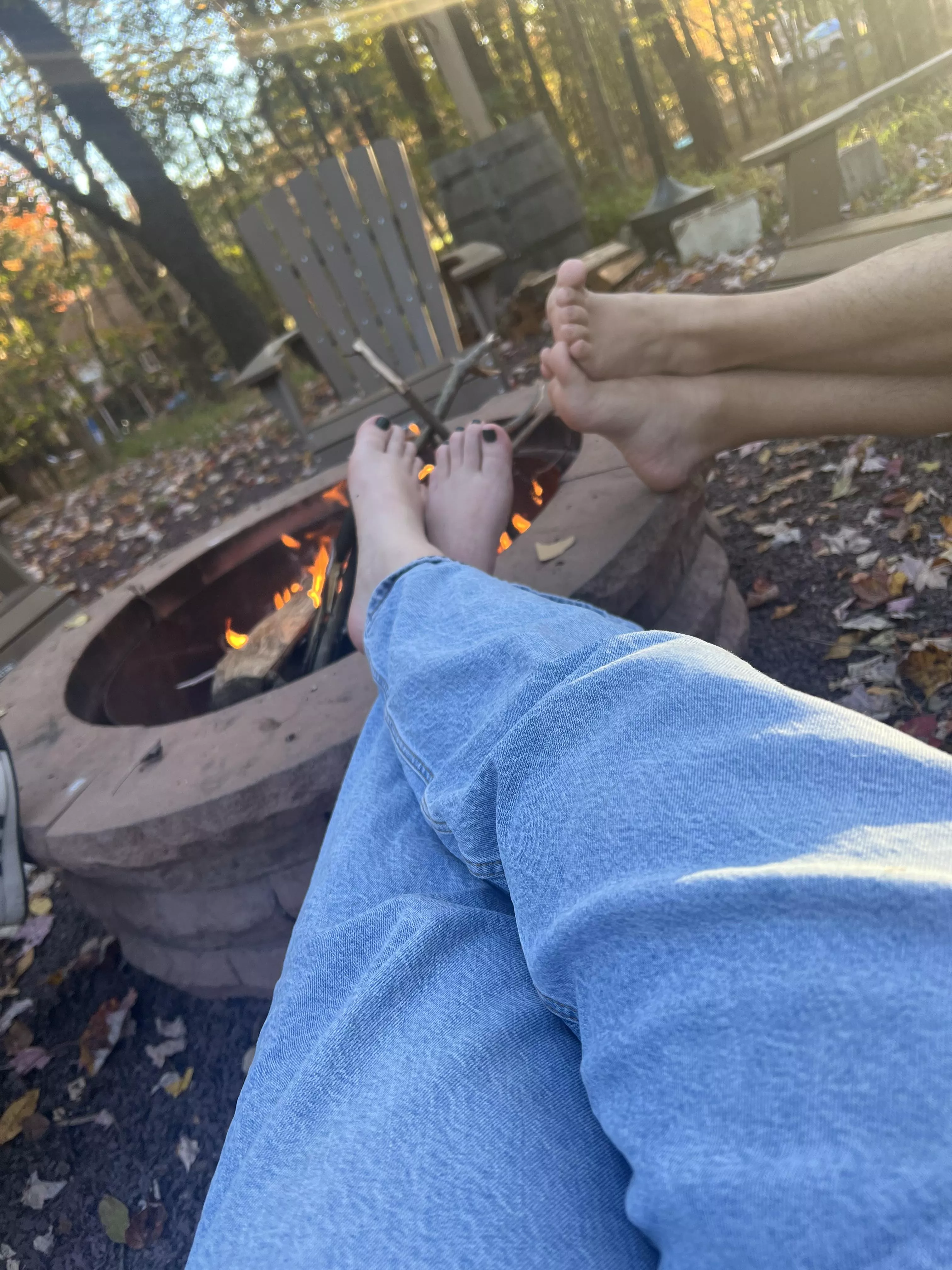 Warm & cozy weekend vibes 