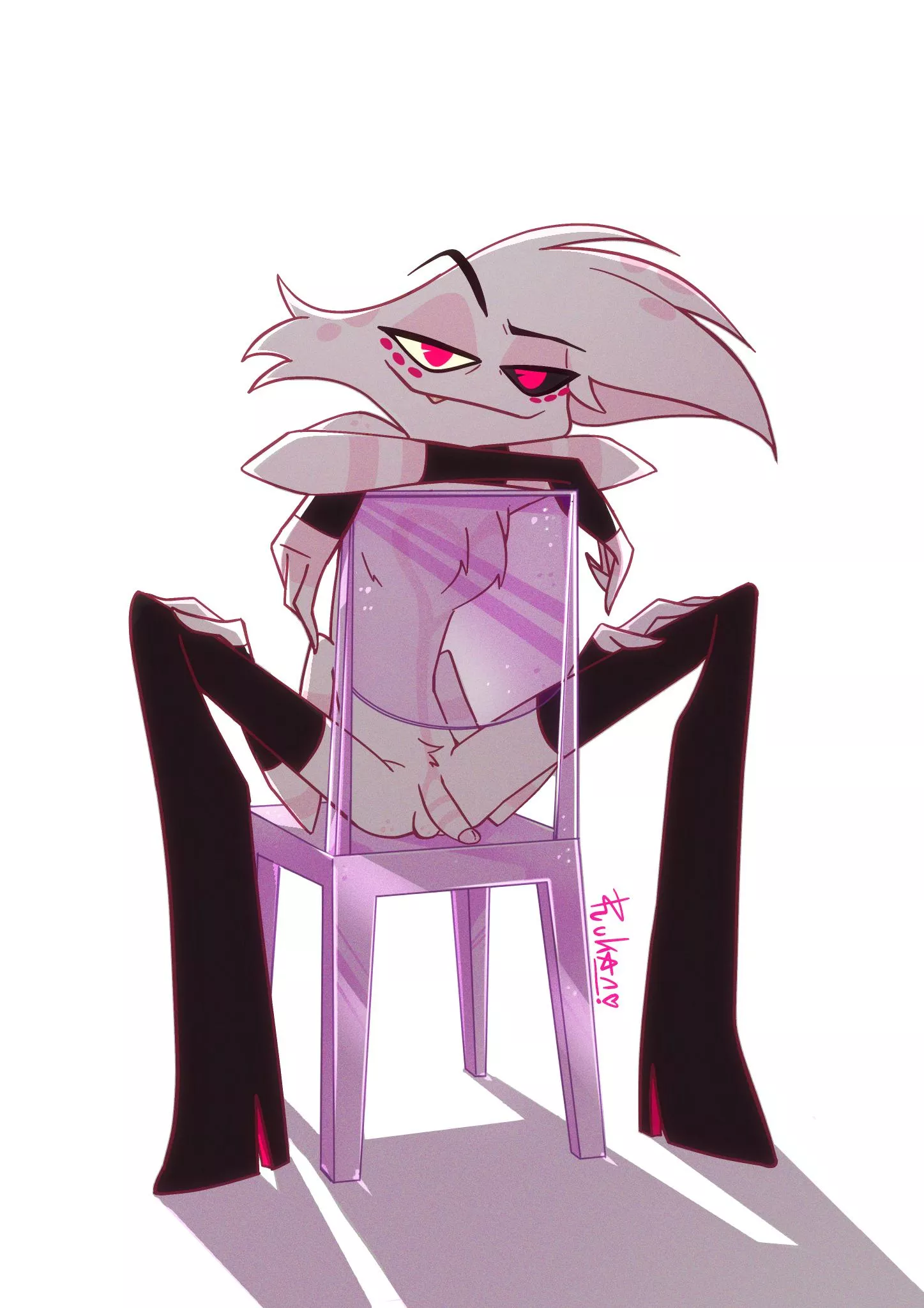 Watcha looking at~? (Rukan)