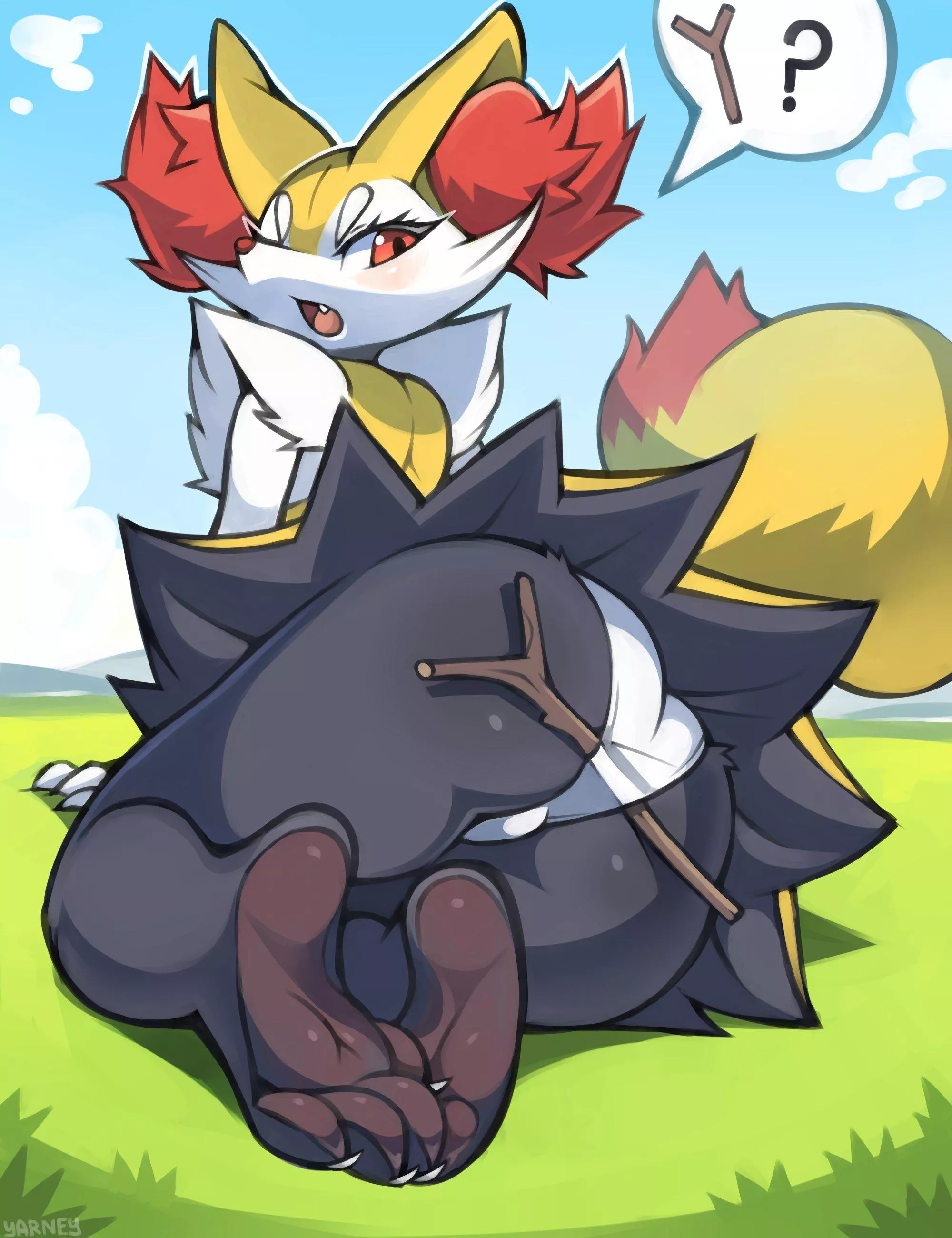 Well, it's in your... (yarney)