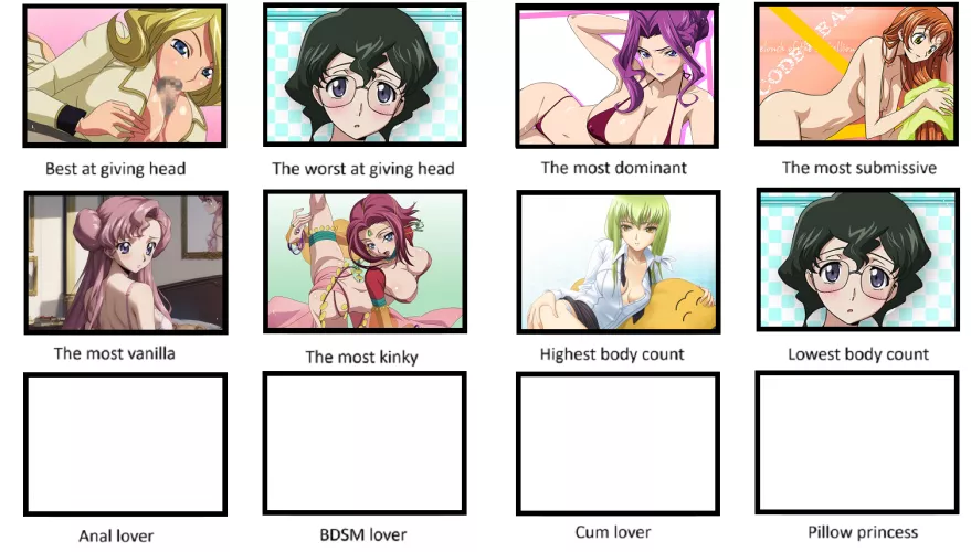 Well Nina won again! So who likes it in the backdoor?