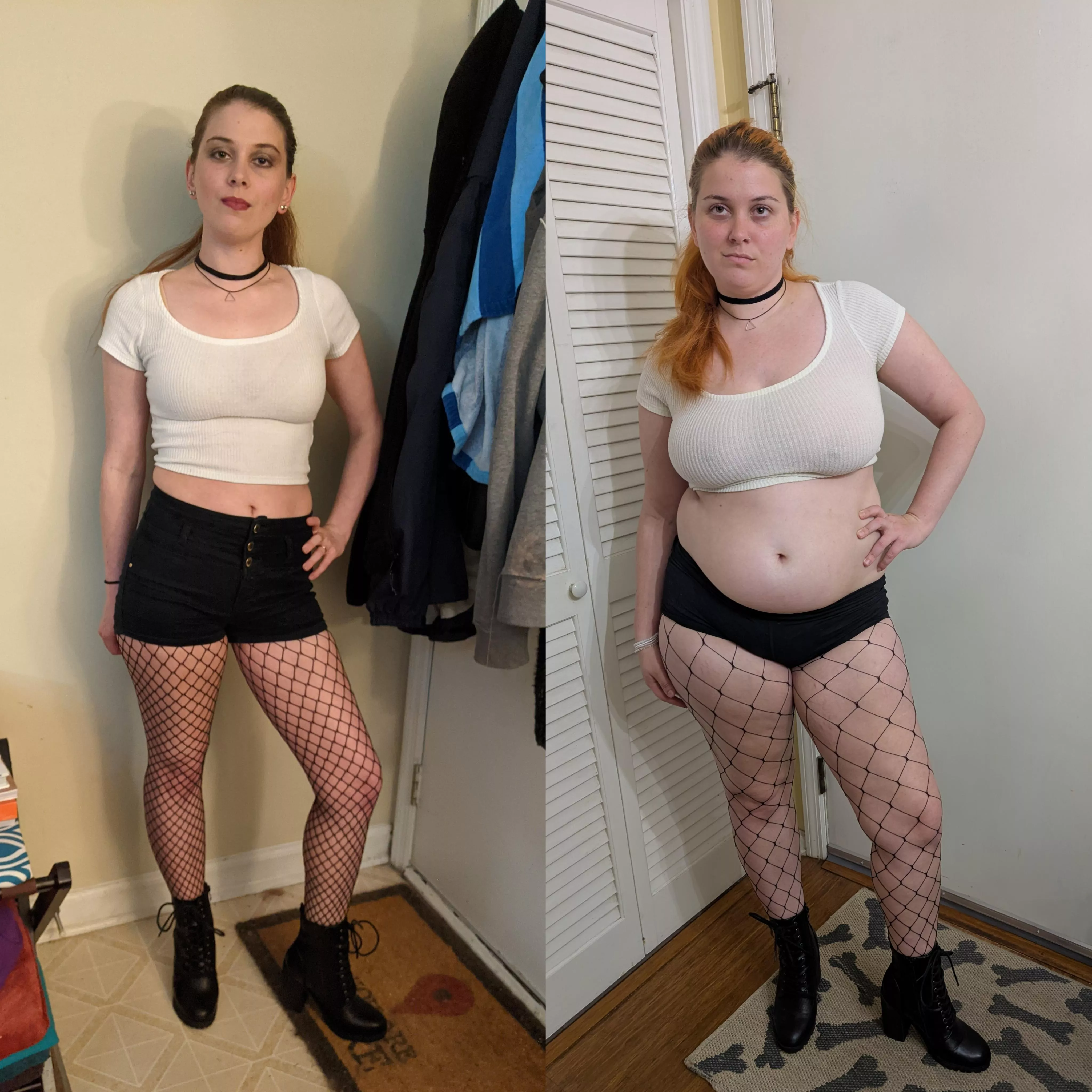 What almost a year of stuffing my face for the Internet has done to me 🥵