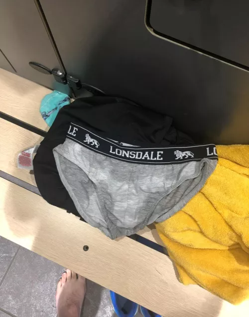 What would you do if you found my gym session underwear?