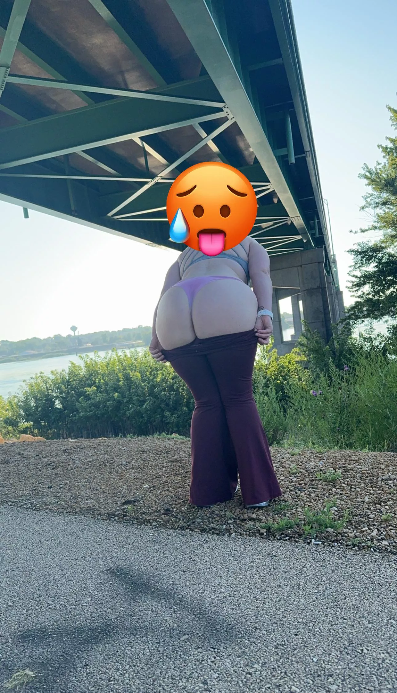 What would you do if you seen this ass out in the open?