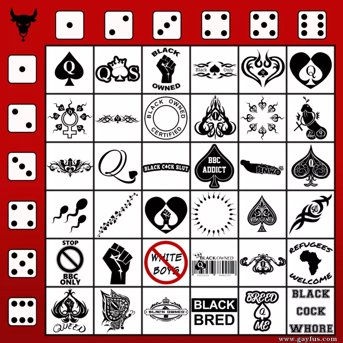 Which should I draw on myself 