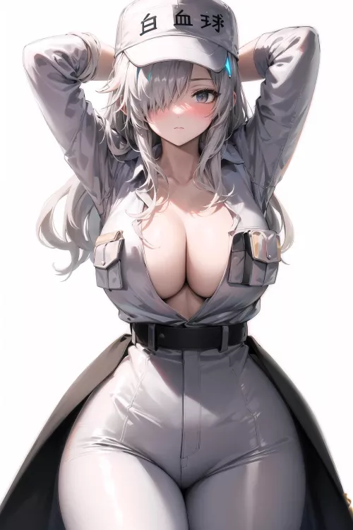 White Blood Cell [Cells At Work: Code Black] (AI-Generated)