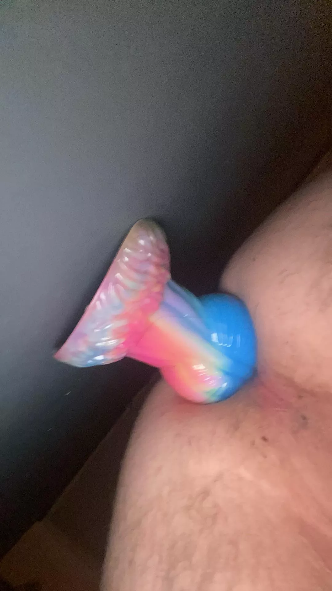 Who’d make me take this knot 😏 first time using a toy on myself 