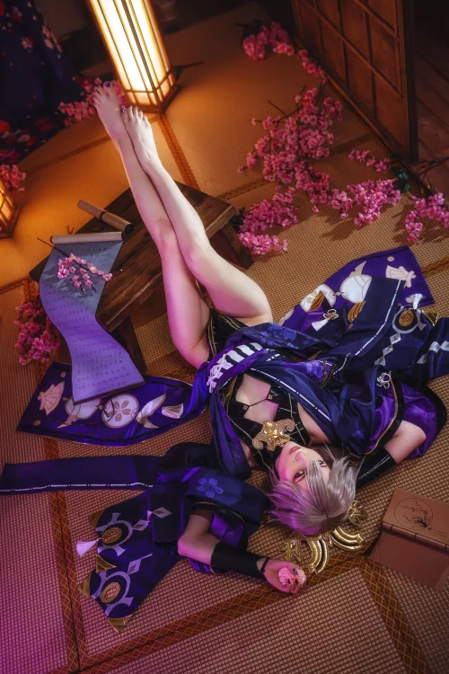 Yae Miko alt dress cosplay by BellatrixAiden