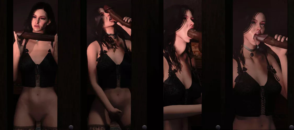 Yennefer in awe (WeebSfm)