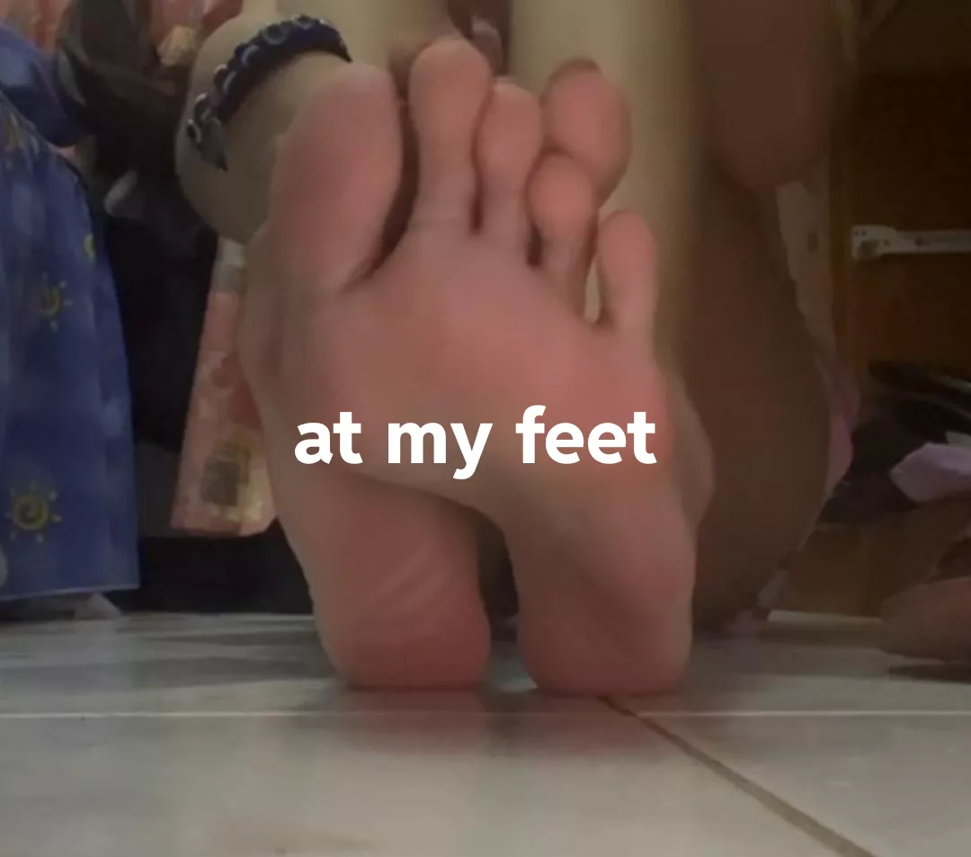 You belong on the floor 