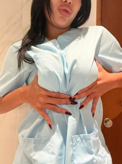 You can squeeze it baby. Come here