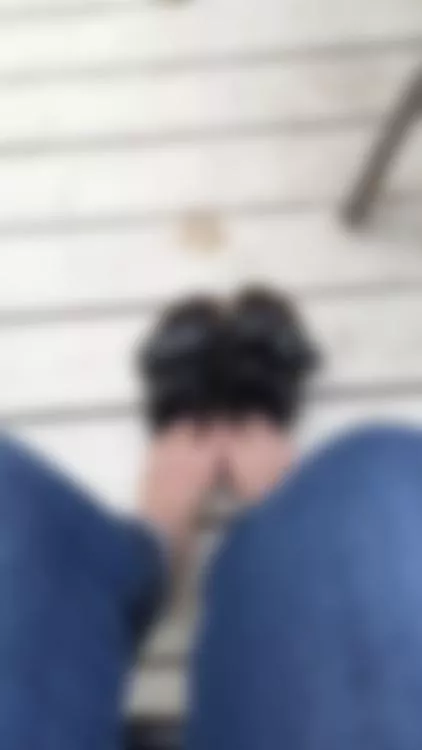 You come crawling trying to suck my toes, but you're a beta boy. You can't compare to the alpha servicing me. Censored feet are all you get.