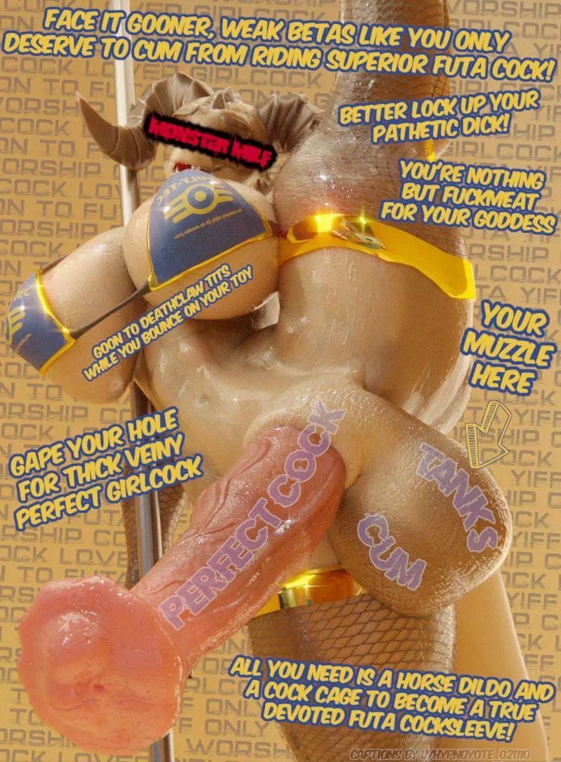 You’re so fucking depraved! Are you really pumping and leaking for Deathclaw cock?!