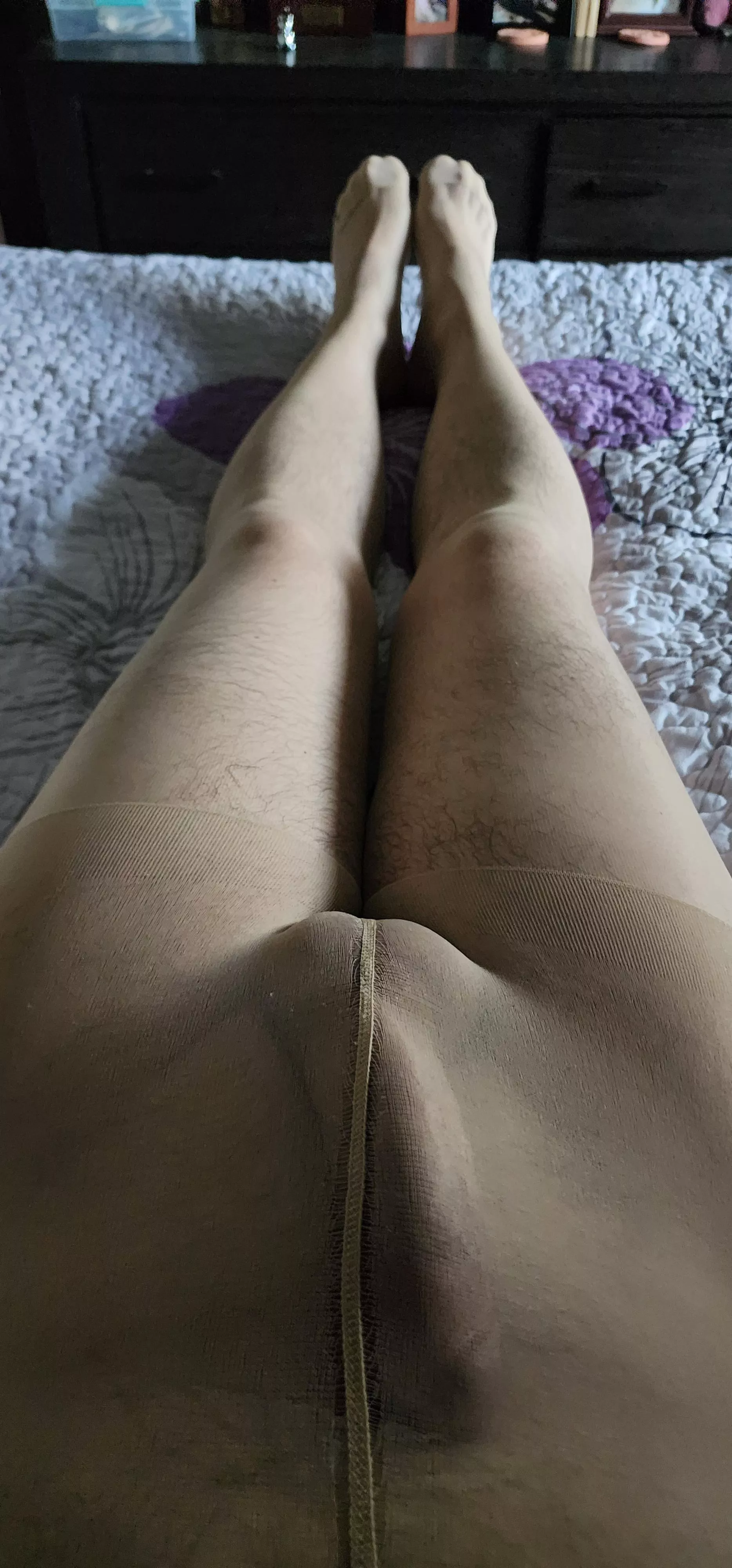 A needed day in pantyhose!