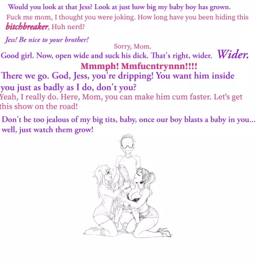 A Shy Sons Reward [Melkor Mancin] [Incest] [Big Dick] [Impending Threesome] [Implied Breeding]