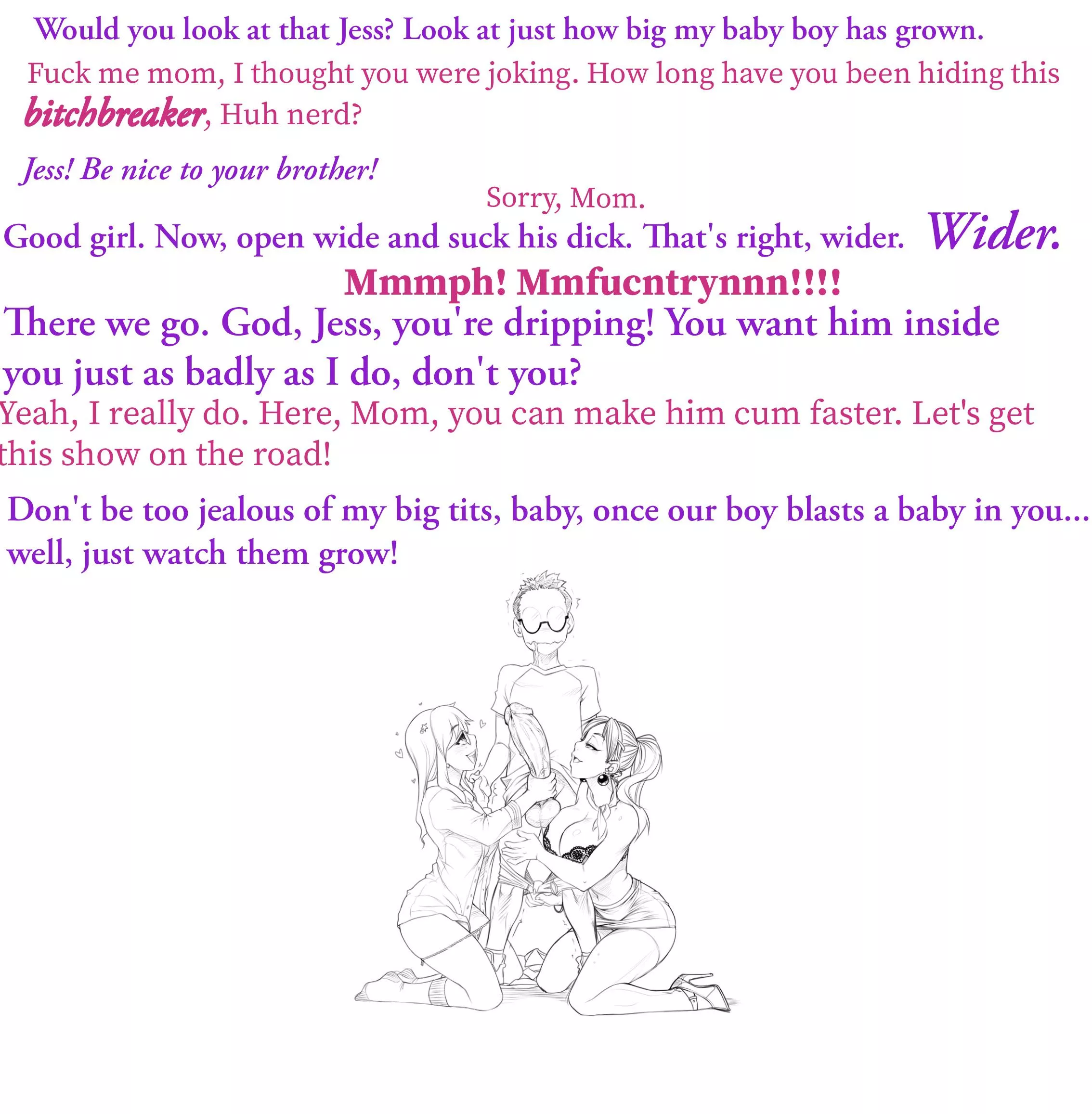 A Shy Sons Reward [Melkor Mancin] [Incest] [Big Dick] [Impending Threesome] [Implied Breeding]