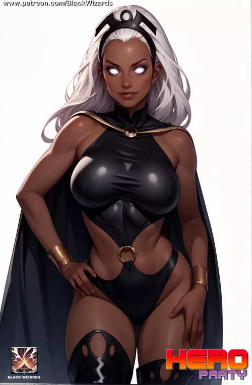 A WIP teaser from the STORM update - Coming in Oct.! (Links below!) [Hero Party game] (Black Wizards)