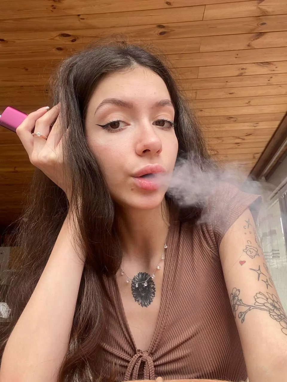 After sex, I adore smoking