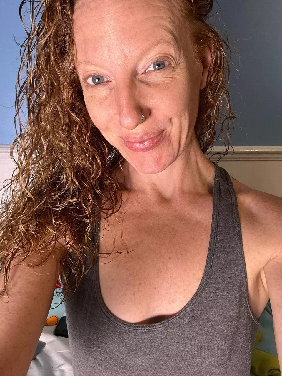 All natural redhead with freckles and curly hair [IRTR]