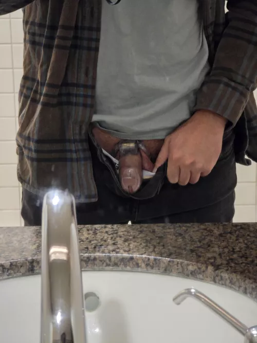 Almost got caught at work 