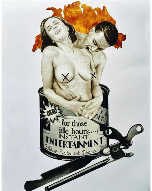 Analog collage by me - for those idle hours